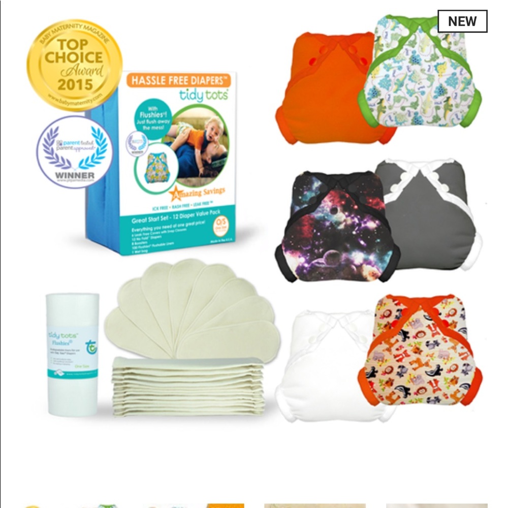 Washable diapers